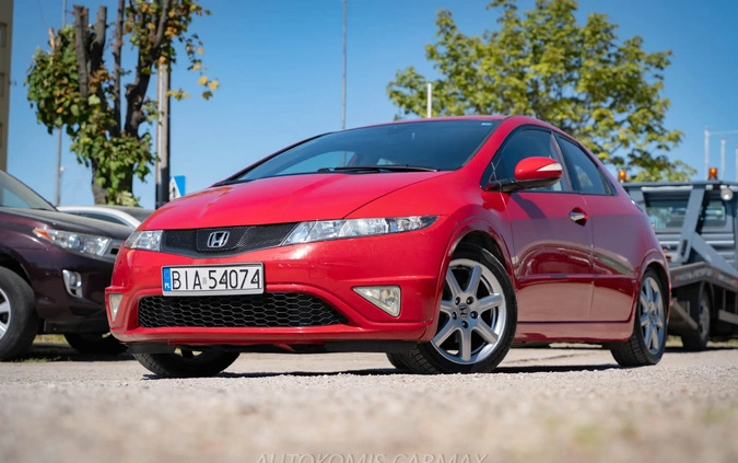 Honda Civic cena 21900 przebieg: 91900, rok produkcji 2010 z Białystok małe 191